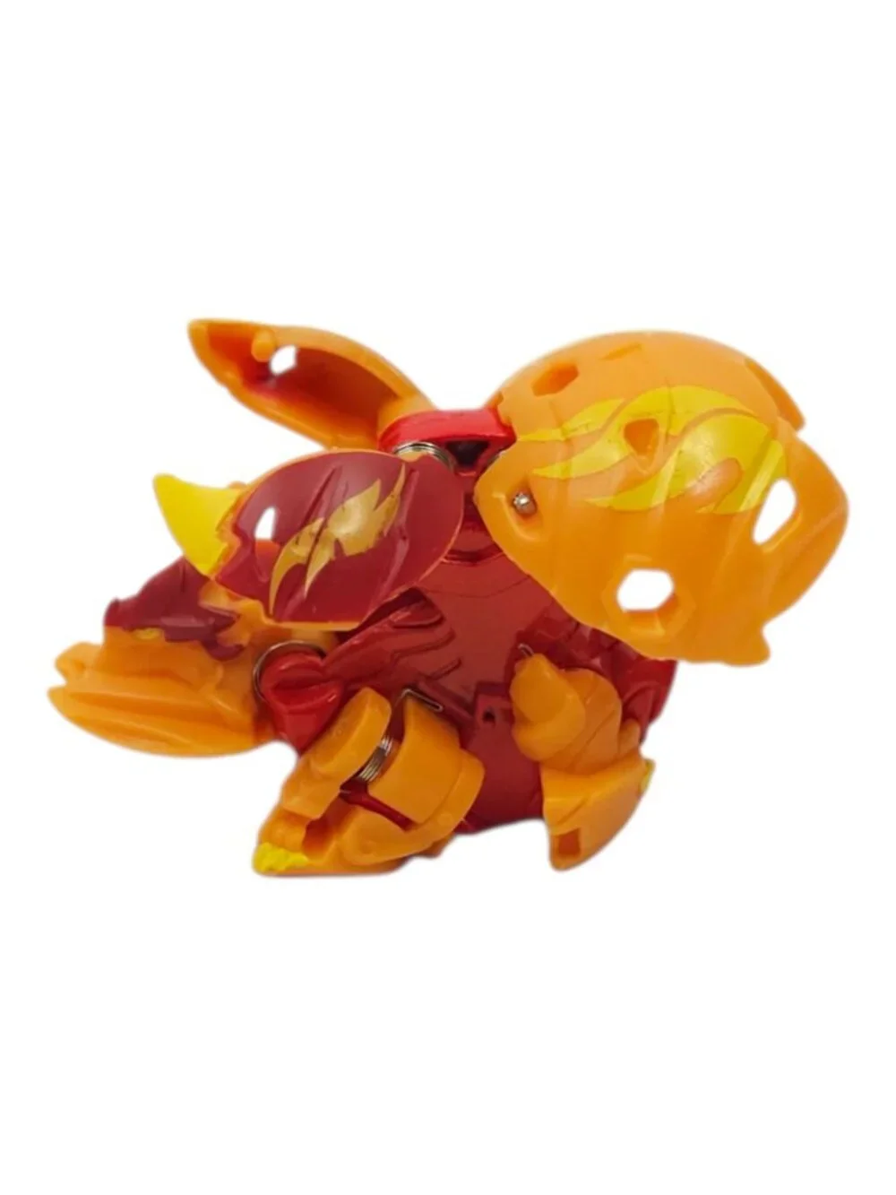 Bakugan Evolutions Platinum Colossus Pyrus Red Figure Card BakuCores Spin Master